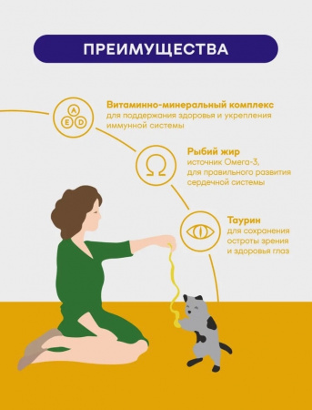 B&S PREMIUM KITTEN Влажный корм д/котят (курица в соусе) 85г, BS350